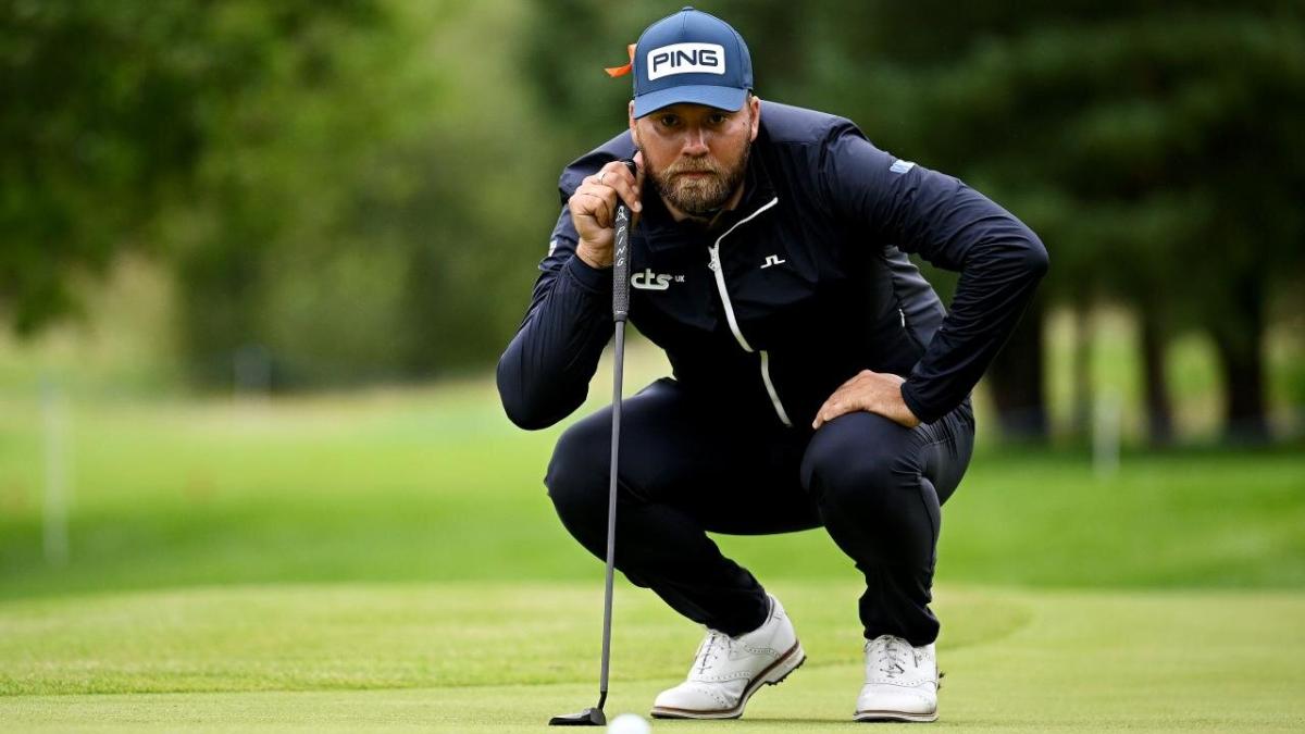 Golfer Daniel Brown